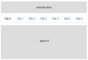 Tab layout