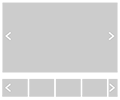 Thumbnails carousel slider