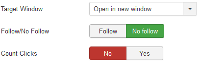 Set links behavior