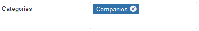 Remove the option all categories