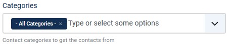 The Joomla 4 category field