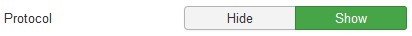 The Joomla 3 yes/no radio button