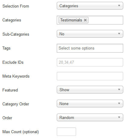 Select the contacts